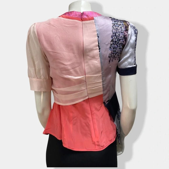 MICHAEL Van Der Ham Silk Blouse - Picture 5 of 6